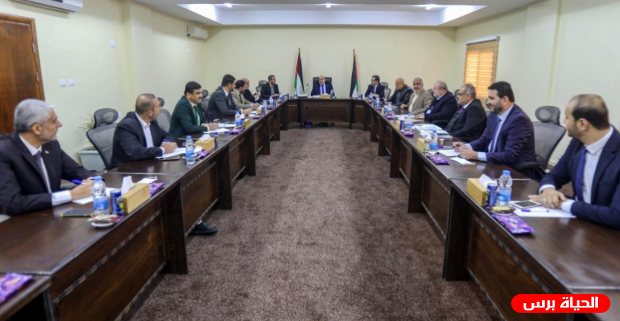 قرارات لجنة العمل الحكومي في غزة خلال اجتماعها اليوم